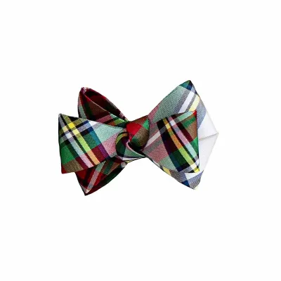 Tuxedo Napkin Ring - Stewart Tartan Multi