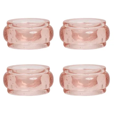 Provence Blush Napkin Ring Set of 4