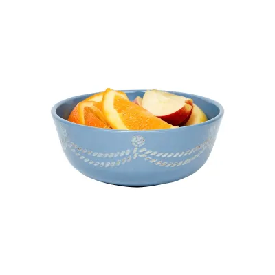 Berry & Thread Chambray Melamine Cereal/Ice Cream Bowl