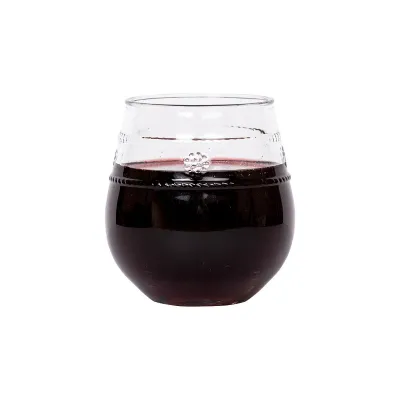 Isabella Acrylic Stemless Wine Glass