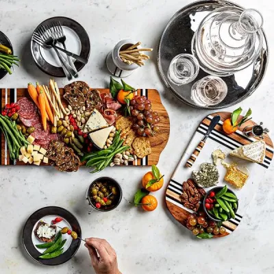 Stonewood Stripe 24" Serving Board