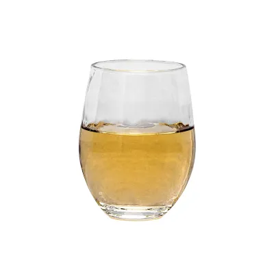 Puro Stemless White Wine Glass 15 oz