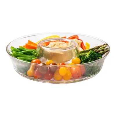 Puro Glass Chip and Dip 2.5 Qt