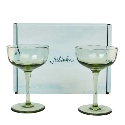 Puro Cocktail Coupe Set/2 - Basil