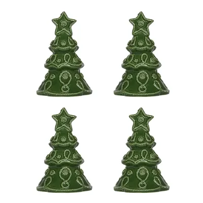 Berry & Thread Tree Place Card Holder Set of Four Basil