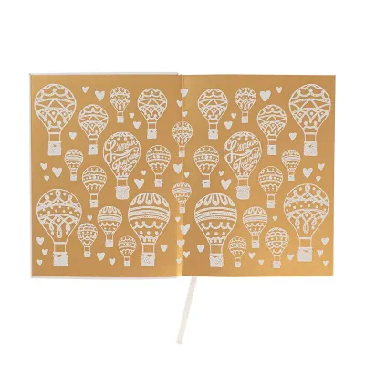 L'Amour Toujours Embossed Journal Gold