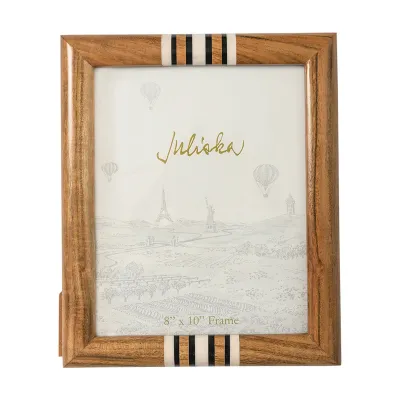 Stonewood Stripe 8" x 10" Frame 10"L, 1.75"W, 12"H