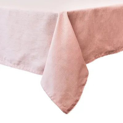 Berry Scallop Pink Tablecloth 60" x 120"