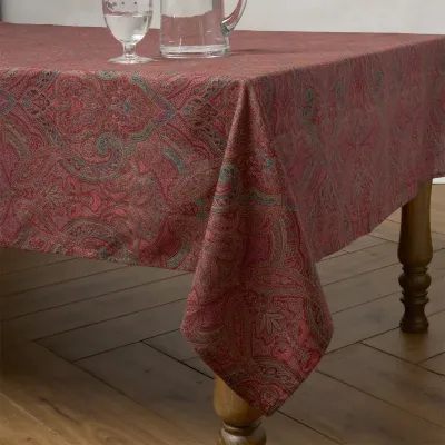 Paisley Red Table Linens