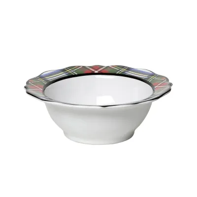 Stewart Tartan Cereal/Ice Cream Bowl 17 oz