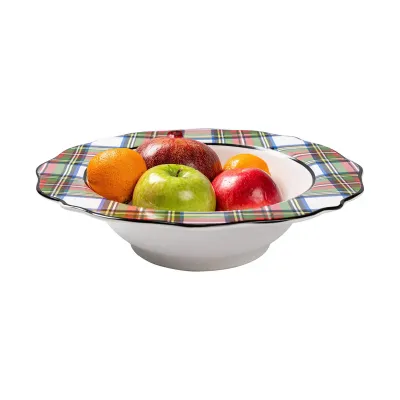 Stewart Tartan 13" Serving Bowl 1.6 Qt