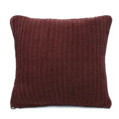 Waffle Weave Pillow with Insert Syrah 20" x 20"