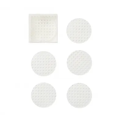 Reed White Coasters Set of 6