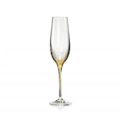 Orion Gold Champagne Glass Set of 4