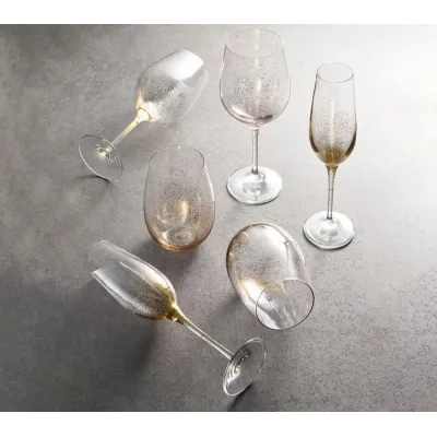 Orion Gold Champagne Glass Set of 4