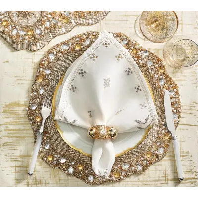 Mirage 5-Piece Place Setting White/Silver