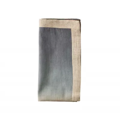 Dip Dye Beige/Taupe/Gray Napkin