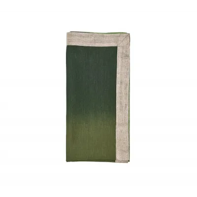 Dip Dye Napkin Olive/Green