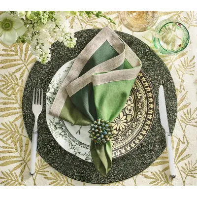 Dip Dye Napkin Olive/Green