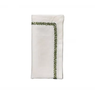 Jardin White/Green Napkin