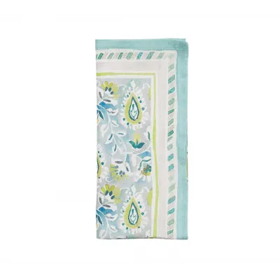 Mira Seafoam & Green Napkin Set of 4