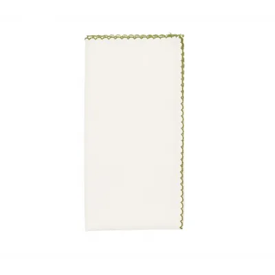Casbah White & Green Napkin