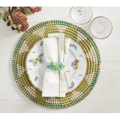 Casbah White & Green Napkin