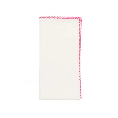 Casbah White & Pink Napkin