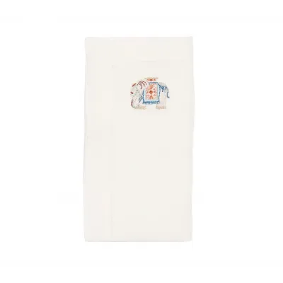 Maharaja White & Multi Napkin