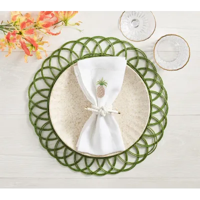 Pineapple White & Multi Napkin