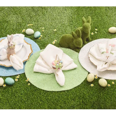 Hemstitch White Napkin Set of 4