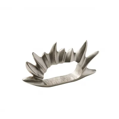 Flame Silver Napkin Ring Set of 4
