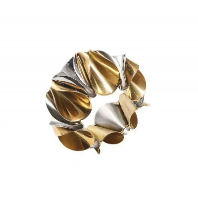 Enigma Gold/Silver Napkin Ring