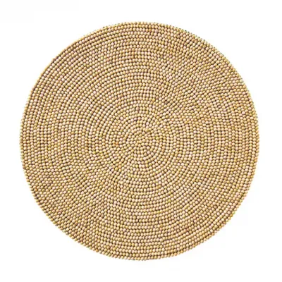 Wood Round Natural Placemat