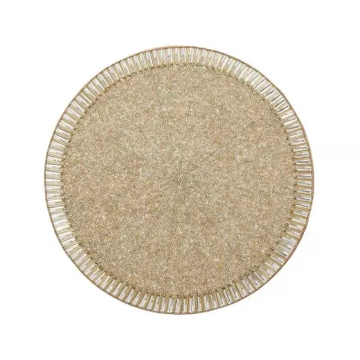 Bevel Gold/Silver Placemat
