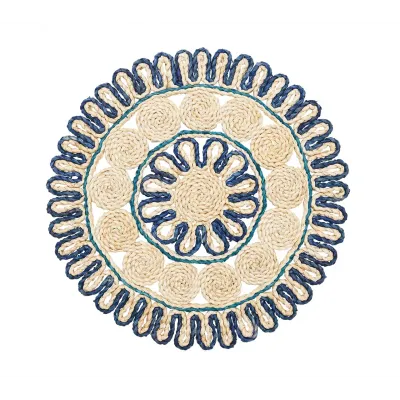 Casbah Natural & Blue Placemats
