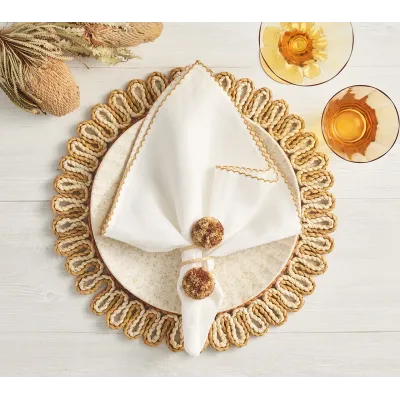 Casbah Natural & Brown Placemats