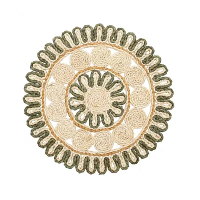 Casbah Natural & Green Placemats