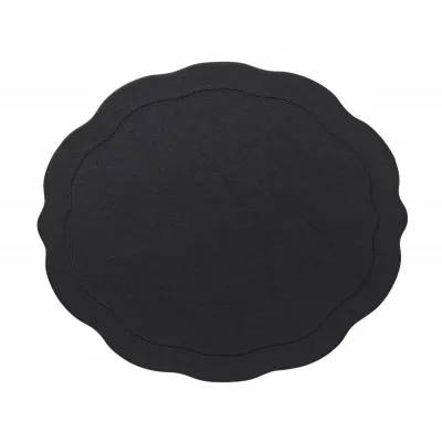 Tailored Black Placemat