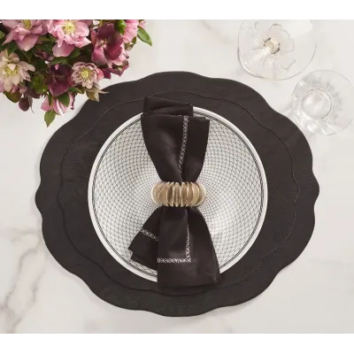 Tailored Black Placemat