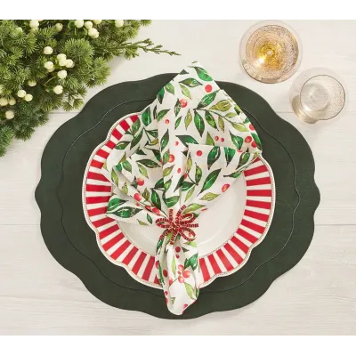 Tailored Hunter Green Placemat