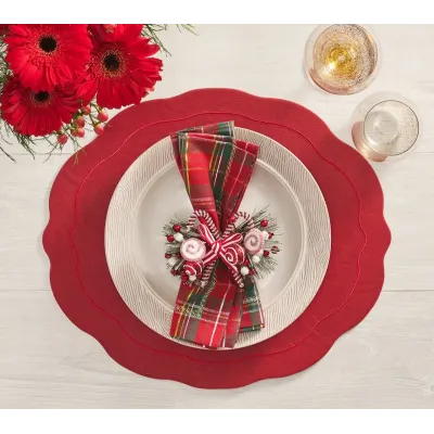 Tailored Ruby Placemat