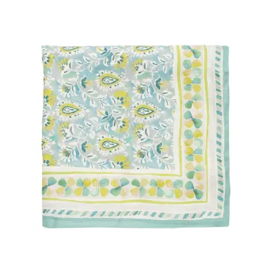 Mira Seafoam & Green Tablecloth