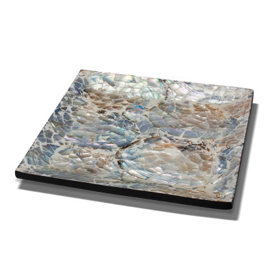 Mother of Pearl Natural Accent Tray 7.9'' X 7.9'' X 1.3''