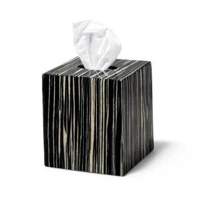 Ebano Veeer Tissue Box 5.9" x 5.9" x 6.0"