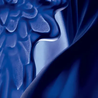 Victoire De Samothrace Scupture D’Yves Klein By Lalique, Limited Edition (88 Pieces), Blue Crystal (Special Order)