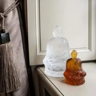 Buddha Sculpture Amber Small