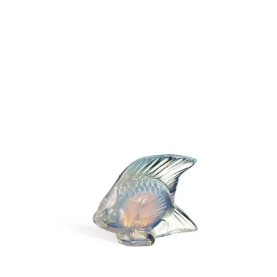 Fish Sculpture Opalescent Lustre