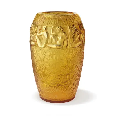 Angelique Vase Amber Gold (Ltd Edition 99 Pcs)