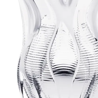 Manifesto Vase, Zaha Hadid & Lalique, 2014, Numbered Edition, Clear Crystal (Special Order)